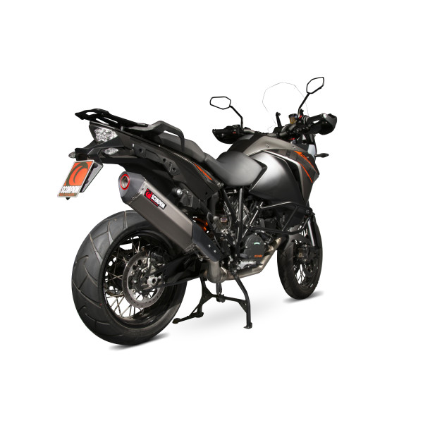 Scorpion Exhaust KTM 1190 Adventure 2013 - 2016 Serket Parallel Slip-on Titanium Sleeve